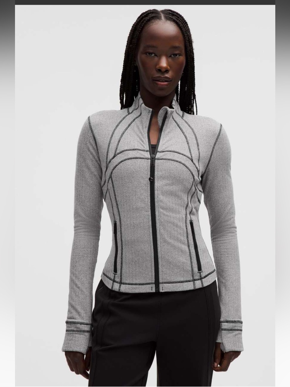 EUC lululemon define cropped jacket